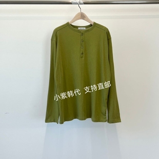 韩国东大门代购ANOTHER AVENUE 26春新款简约百搭圆领长袖T恤女