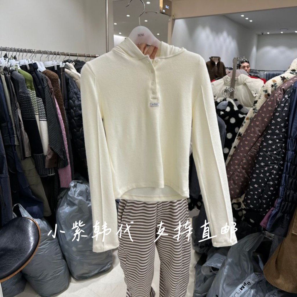 连帽长袖T恤女休闲百搭上衣