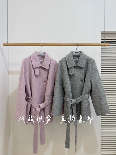 韩代BY CHAPTER韩国东大门2026秋冬女装新款时尚百搭翻领毛呢外套