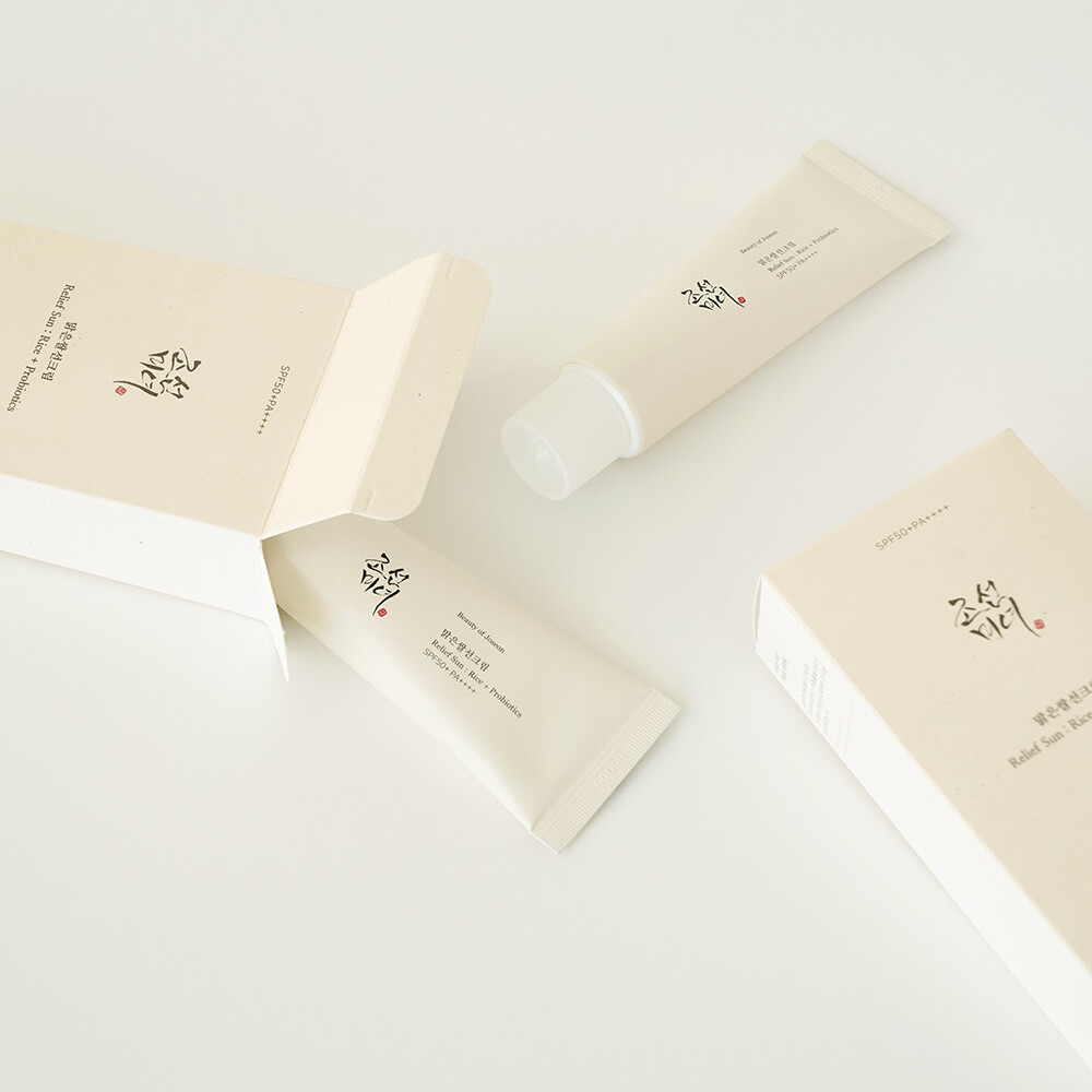 Rice Probiotic Sunscreen Organic Waterproof Sunscreen 50ml 美容护肤/美体/精油 防晒霜 原图主图