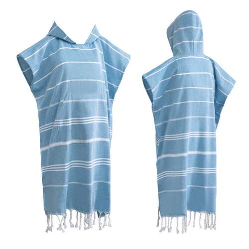 Bathrobe swimming pool, surfing cape, hooded beach towel 巾