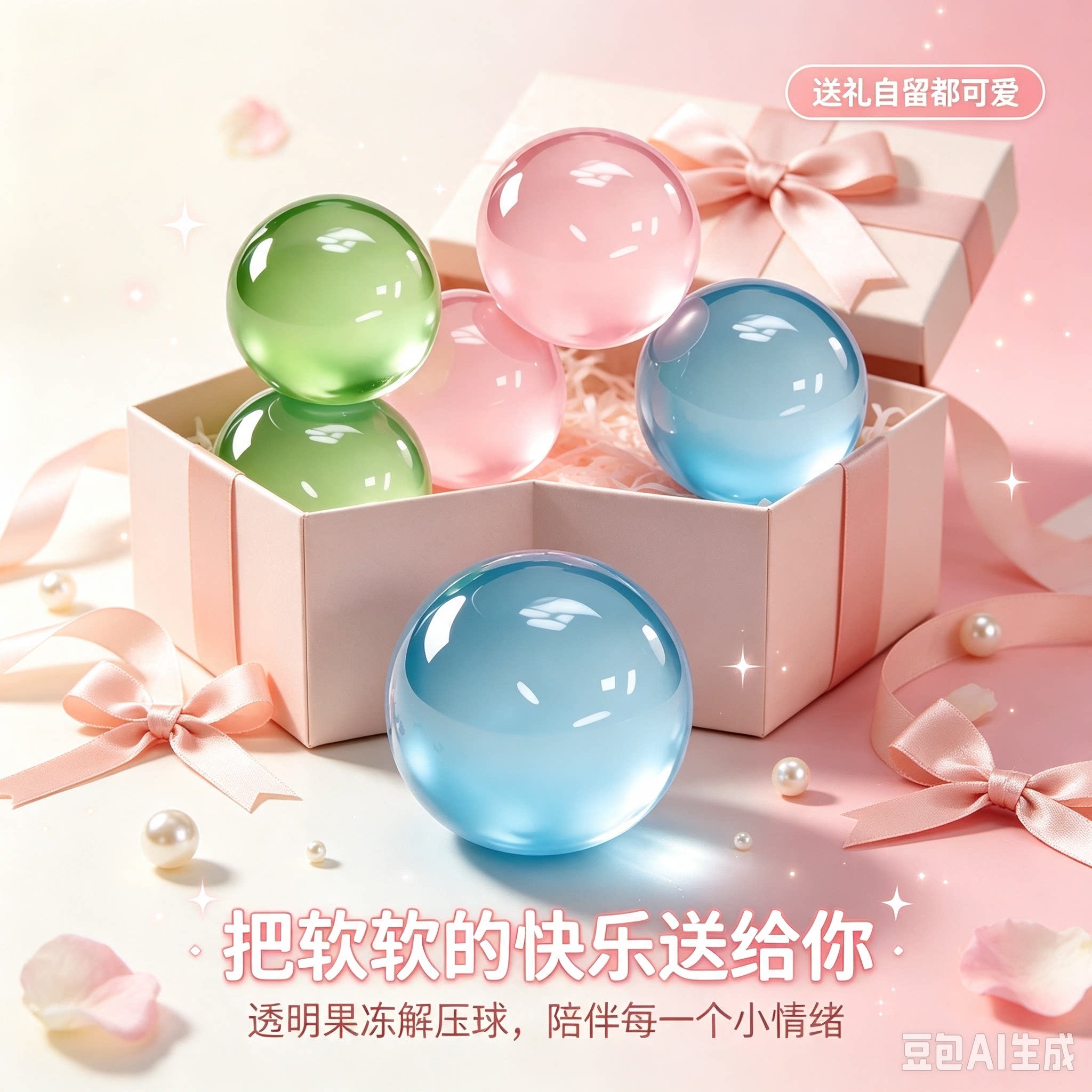 椰子油球捏捏乐解压减压玩具