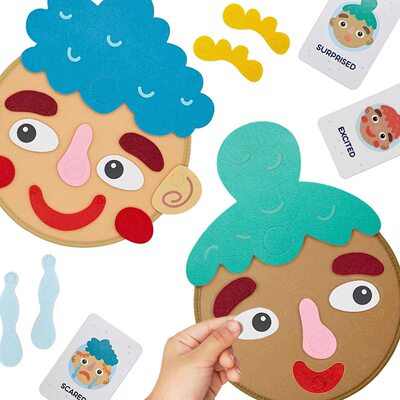 Children's social and emotional learning expressions DIY玩具