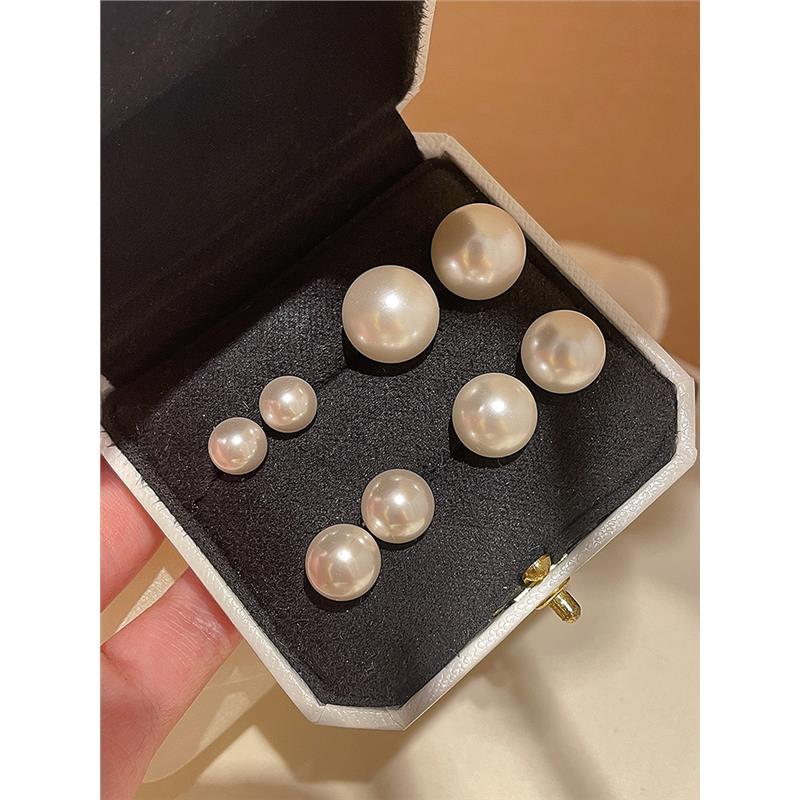 New pearl earrings, women's earrings, Ear stud, and earring