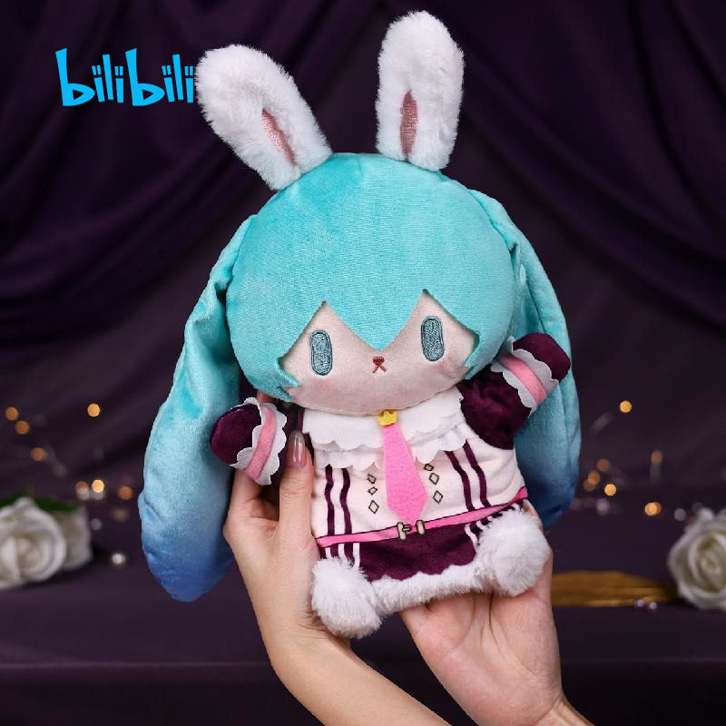 官方正版 bilibili初音未来幸福魔法巡演队毛绒手偶动漫周边