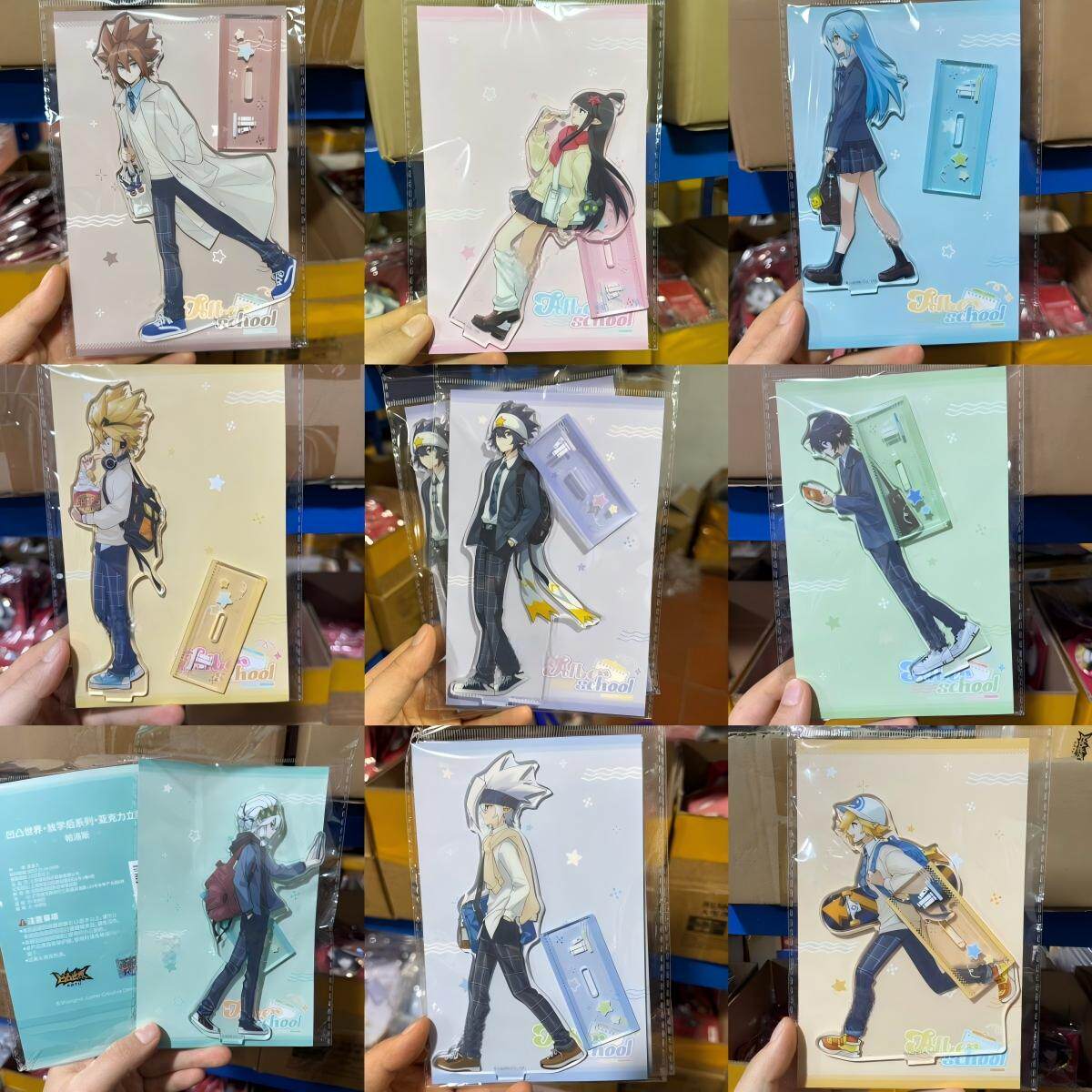 凹凸世界放学后系列亚克力立牌图片
