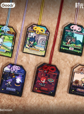 官方正版时光代理人动画 M.O.D系列 Map of Dreams亚克力御守挂件