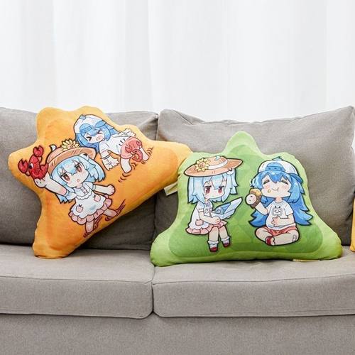 哔哩哔哩2233去山里系列毛绒抱枕