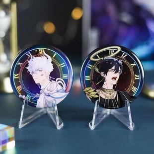 正版 时光代理人异色轮舞系列徽章吧唧海报流沙杯垫亚克力立牌