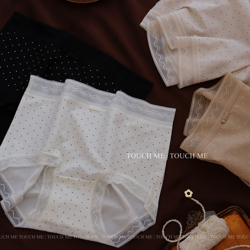 touchme100S超细长绒棉内裤女3条