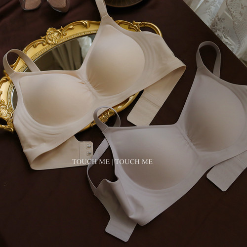touchme裸感肌无痕无钢圈内衣女