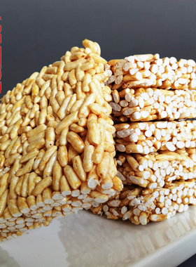 广西大米香脆酥童年米花糖传统纯手工炒大米糖平果特产麻通米老头