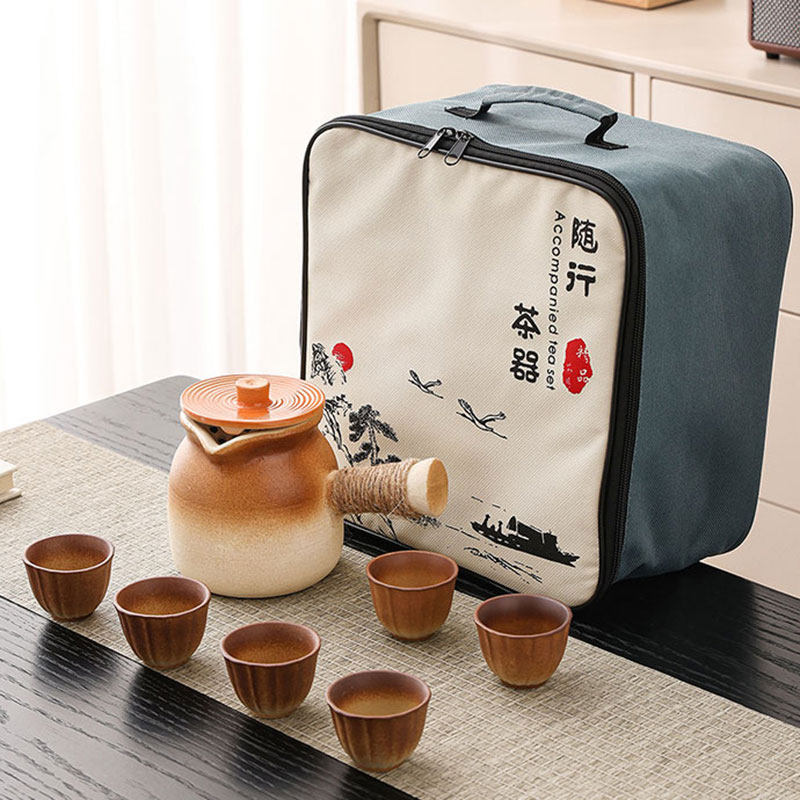 收纳包围炉煮茶壶器具全套陶瓷烤奶茶罐罐茶炉煮茶器套装2025新款