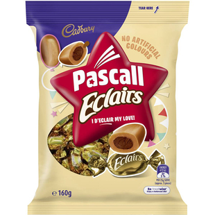 Cadbury Pascall Eclairs Chocolate Lollies 巧克力糖果澳洲160g
