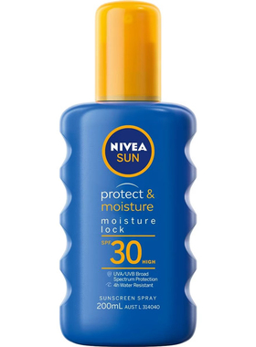 Nivea Sun Protect Moisture Lock Spf 30 Sunscreen Spray 200ml