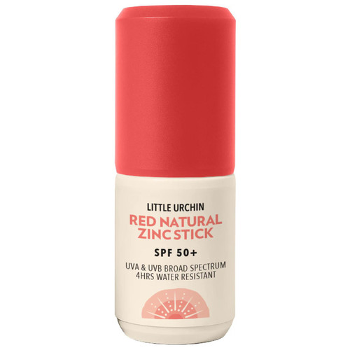 Little Urchin SPF50+ Natural Zinc Stick Red 14g 防晒霜 澳洲