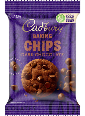Cadbury Baking Dark Chocolate Chips 烘焙巧克力黑巧 澳洲 200g