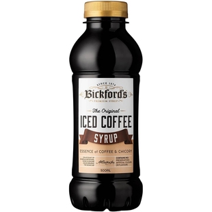 澳洲发货BICKFORD咖啡伴侣辅料冰咖啡糖浆ICED COFFEE SYRUP500ml