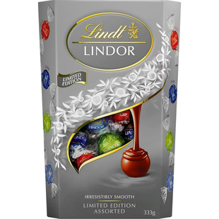 Lindt Lindor Limited Edition Assorted 333g 瑞士莲巧克力 澳洲