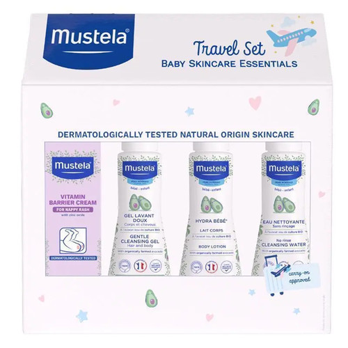 Mustela 4 Piece Travel Set 妙思乐四件套 澳洲代购