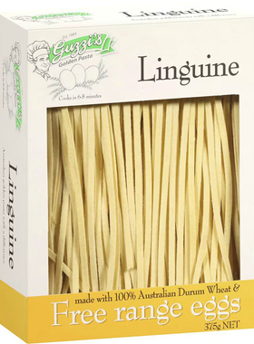Guzzi's Linguine 375g 全蛋意大利面意面儿童宝宝辅食 澳洲代购