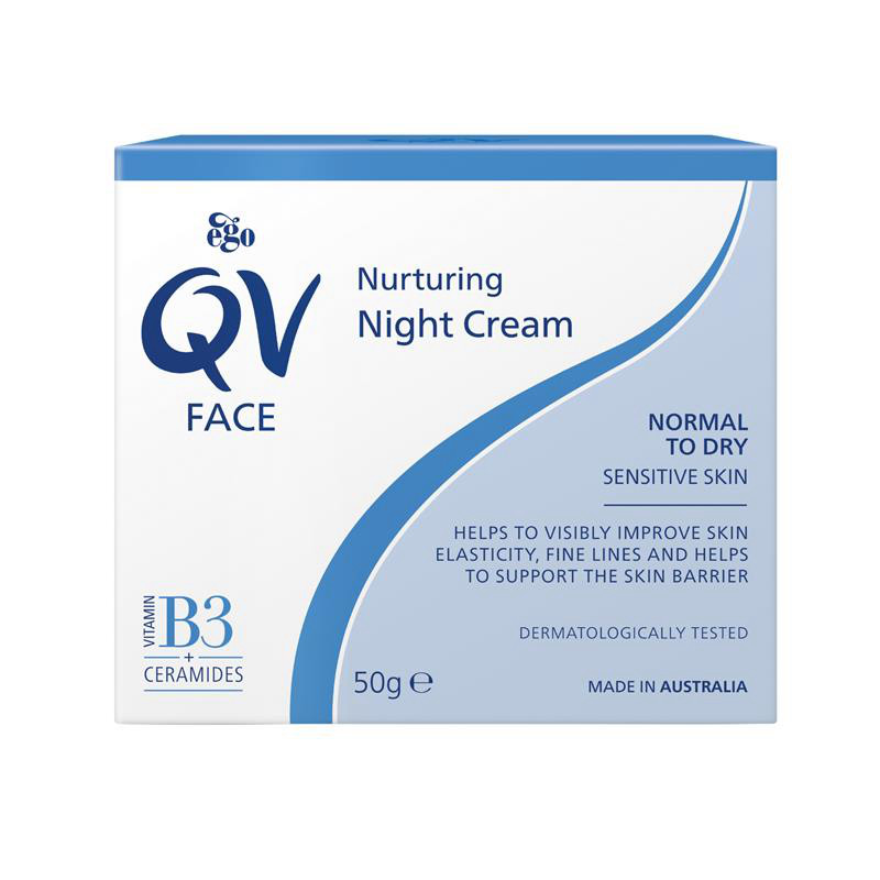 Ego QV Face Nurturing Night Cream 50g 面部营养晚霜 澳洲代购