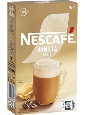 Nescafe Vanilla Latte Coffee Sachets 香草味速溶咖啡澳洲 185g