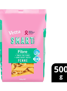 Vetta Smart Fibre Penne Pasta 500g纤维通心粉宝宝辅食澳洲代购
