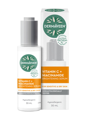 DermaVeen Vitamin C + Niacinamide Brightening Serum 30mL精华