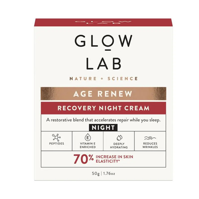 Glow Lab Age Renew Recovery Night Cream 50g 晚霜 澳洲代购
