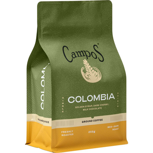 Campos Colombia Ground Coffee 250g 咖啡粉 澳洲代购