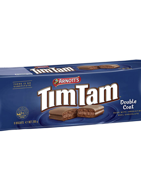 Arnott's Tim Tam Double Chocolate Biscuits 200g 巧克力饼干