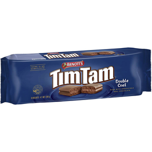 Arnott's Tim Tam Double Chocolate Biscuits 200g 巧克力饼干