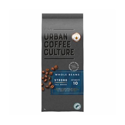 Coles Urban Coffee Culture Strong Beans  1kg 咖啡豆 澳洲代购