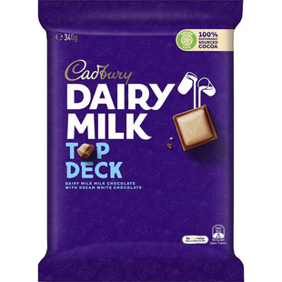 Cadbury Dairy Milk Top Deck Chocolate Block 340g吉百利巧克力