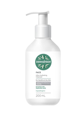 DermaVeen Face Ultra Hydrating Cleanser 200ml 面部补水洁面乳