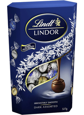 Lindt Lindor Dark Assorted Chocolate Box 327g 黑巧混合巧克力