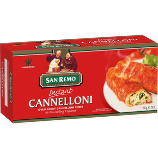 San Remo Cannelloni 250g意大利宽面宝宝辅食澳洲代购