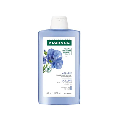 Klorane Volumising Shampoo with Organic Flax 400ml 澳洲代购