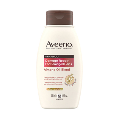 Aveeno Damage Repair+ Almond Oil Blend 354mL洗发水护发素澳洲