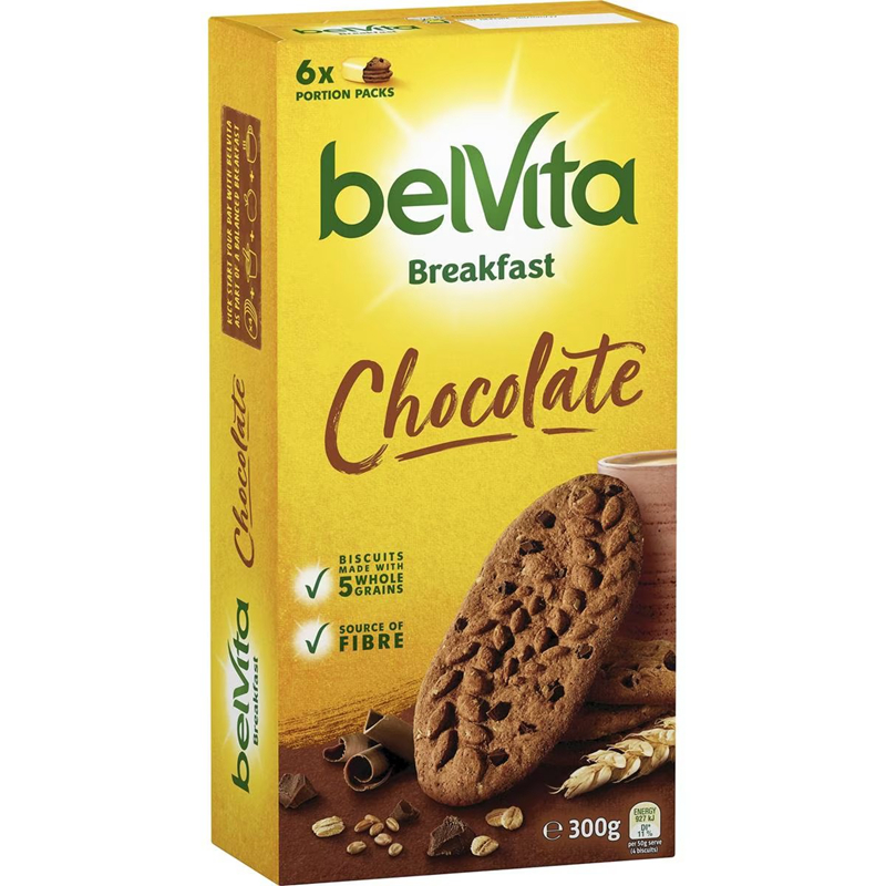 Belvita Chocolate Breakfast Biscuits 300g 焙朗巧克力早餐饼干