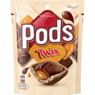 Pods Pods Twix Chocolate Snack 澳洲代购巧克力 160g