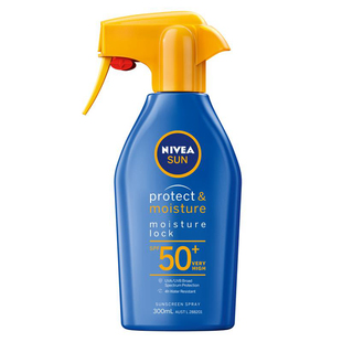 NIVEA Sun Protect & Moisture SPF50+ Sunscreen防晒霜300ml澳洲