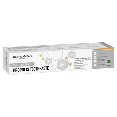 Healthy Care Whitening Propolis Toothpaste 120g 牙膏澳洲代购