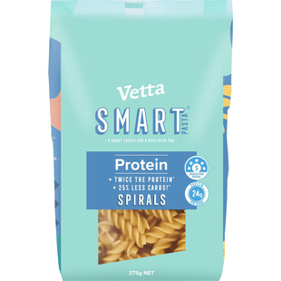 Vetta Smart Protein Spirals Pasta 375g蛋白质螺旋意大利面澳洲