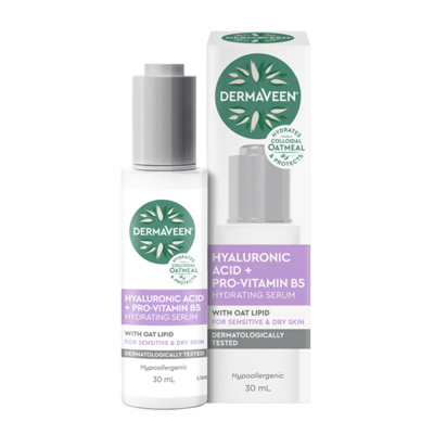 DermaVeen Hyaluronic Acid Pro-Vitamin B5 Hydrating Serum30mL