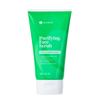 Priceline Purifying Face Scrub 150mL 面部磨砂膏 澳洲代购