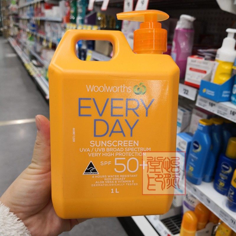 澳洲防晒霜WWLS EVERY DAY大包装 1L装UVA/UVB广谱防晒4小时防水在类目 美容护肤/美体/精油, 防晒中 - 来自Buy2taobao.com提供专业的淘宝代购服务