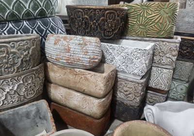 水泥北欧花盆特色孤品