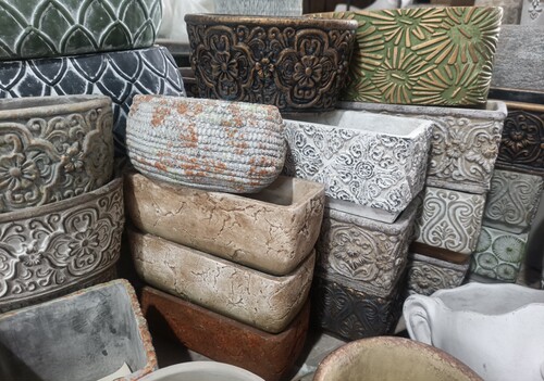 水泥北欧花盆特色孤品